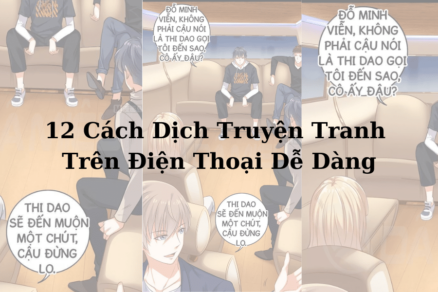 12 Cách Dịch Truyện Tranh Trên Điện Thoại