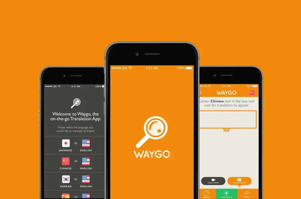 App dịch thương hiệu sang trọng giờ Trung: Waygo