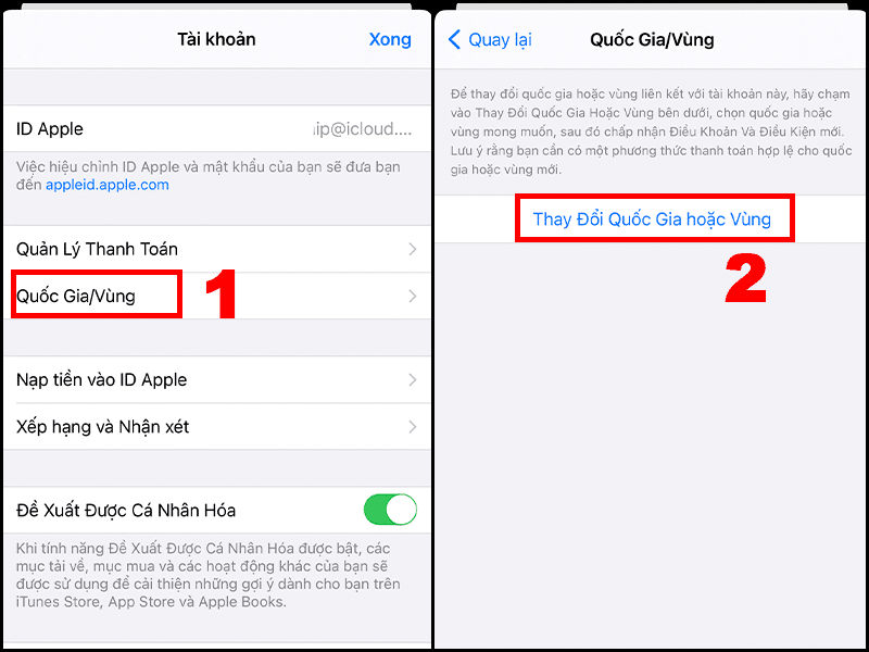 Cách Chuyển Id Apple Sang Hàn Quốc